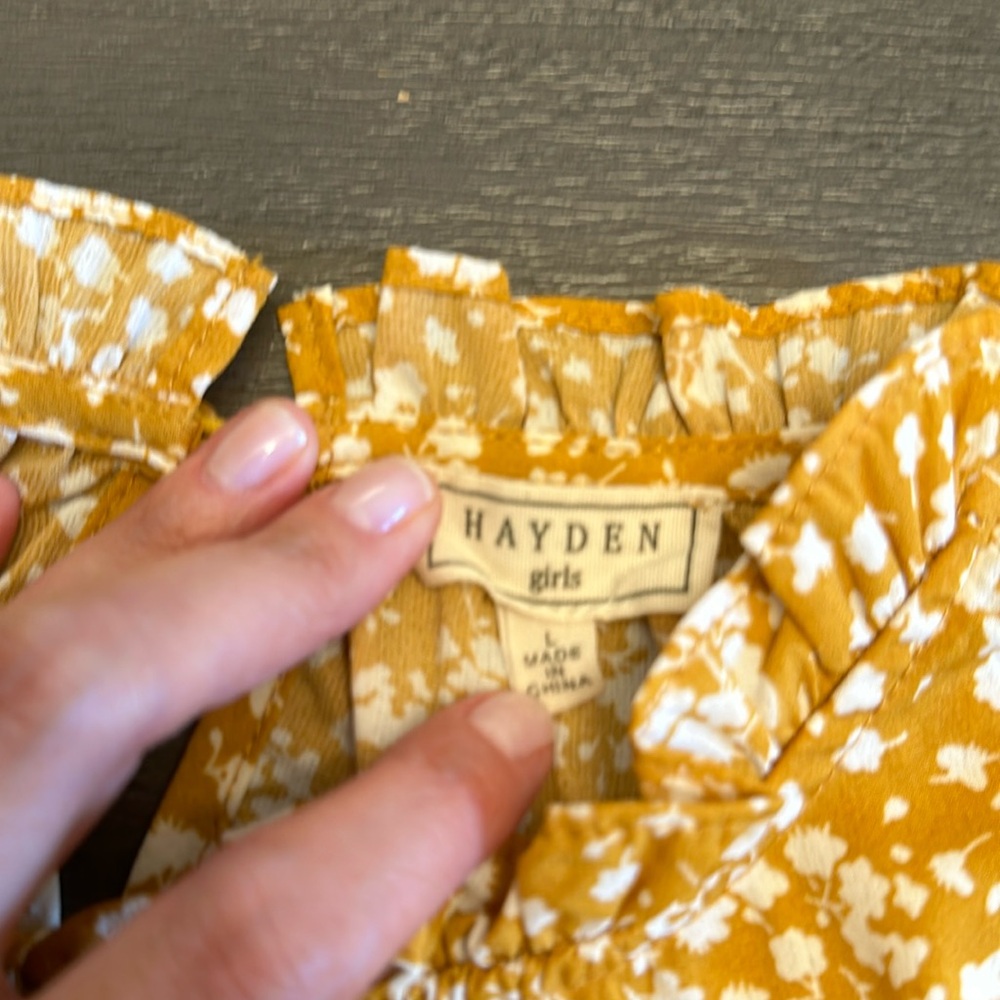 Hayden Girls Boutique “going out” top.